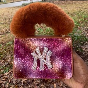Diamanté NY purse